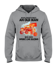 never sprint car racing Hooded Sweatshirt tile
