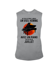 07 piano old man france Sleeveless Tee tile
