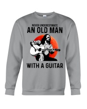 guitar never old man Crewneck Sweatshirt tile