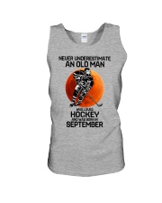 hockey old man 09 Unisex Tank tile