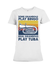 Tuba Some Grandpas Premium Fit Ladies Tee tile
