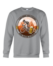 i like beer cycling Crewneck Sweatshirt tile
