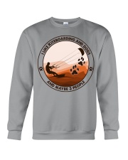 i like dog Kiteboarding Crewneck Sweatshirt tile