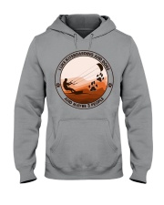 i like dog Kiteboarding Hooded Sweatshirt tile