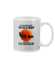 sled dog racing Mug tile