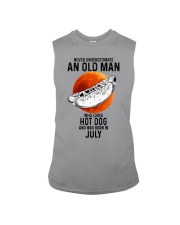 07 hot dog old man Sleeveless Tee tile