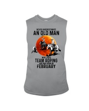 02 Team roping old man Sleeveless Tee tile