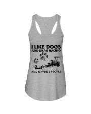 drag racing 54685 upsell Ladies Flowy Tank tile