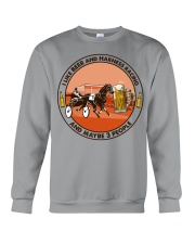 i like beer Harness racing Crewneck Sweatshirt tile