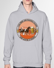 i like beer Harness racing Hooded Sweatshirt garment-hooded-sweatshirt-front-04