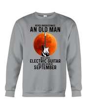 9 Electric guitar old man Crewneck Sweatshirt tile