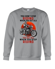 Biker Don't Riding Crewneck Sweatshirt tile
