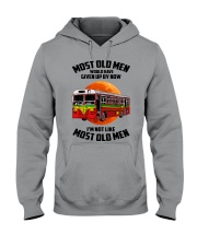 most old men bus Hooded Sweatshirt front