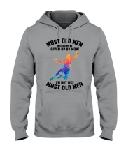 most old men handball Hooded Sweatshirt tile