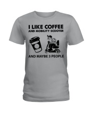 like-coffee-mobility-scooter Ladies T-Shirt tile