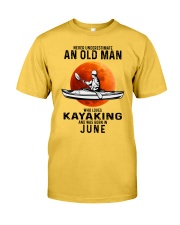 never-old-men-kayaking-06 Classic T-Shirt front