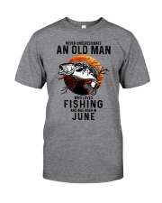 fishing-old-man-6 Classic T-Shirt front