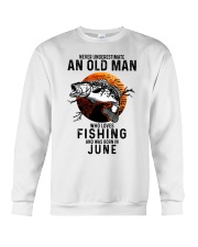 fishing-old-man-6 Crewneck Sweatshirt tile