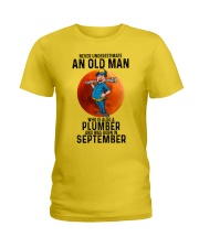 09 plumber Ladies T-Shirt tile
