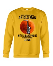 06 sax olm yl Crewneck Sweatshirt tile