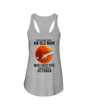 pool old man never 10 Ladies Flowy Tank tile