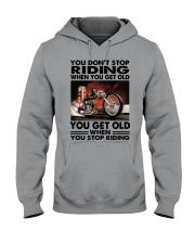 motorcycle drag racing riding Hooded Sweatshirt tile