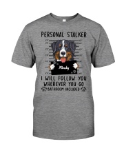 Bernese Mountain Dog Stalker Premium Fit Mens Tee tile