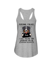 Bernese Mountain Dog Stalker Ladies Flowy Tank tile
