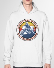 assuming-old manmotorcycle-drag-racing Hooded Sweatshirt garment-hooded-sweatshirt-front-04
