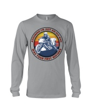 assuming-old manmotorcycle-drag-racing Long Sleeve Tee tile