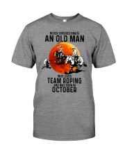 10 Team roping old man Premium Fit Mens Tee tile