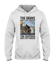 motorcycle dc The Brave Hooded Sweatshirt tile