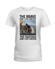 motorcycle dc The Brave Ladies T-Shirt tile