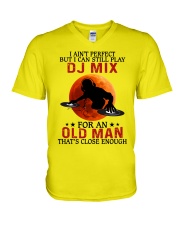 perfect dj mix olm V-Neck T-Shirt tile