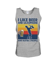 Saxophone Like Beer Unisex Tank tile