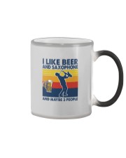 Saxophone Like Beer Color Changing Mug tile