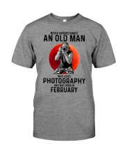 2 photography old man Premium Fit Mens Tee tile