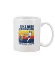 Handball I Like Beer Mug tile