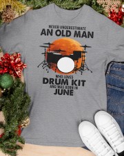 drum kit olm 06 Classic T-Shirt apparel-classic-tshirt-lifestyle-front-82