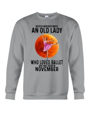 11 ballet old lady Crewneck Sweatshirt tile