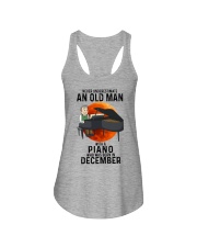 12 piano old mannn never Ladies Flowy Tank tile