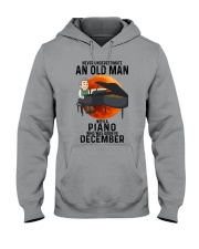 12 piano old mannn never Hooded Sweatshirt tile