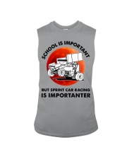red school-sprint car racing Sleeveless Tee tile