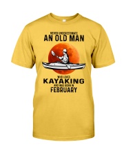 never-old-men-kayaking-02 Classic T-Shirt front