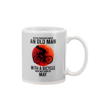 05 cycling old man never Mug tile