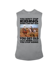 team roping riding Sleeveless Tee tile
