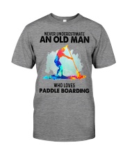 never paddle boarding Premium Fit Mens Tee tile