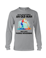 never paddle boarding Long Sleeve Tee tile