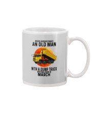 03 dump truck old man color Mug tile