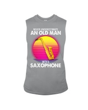 black old saxophone Sleeveless Tee tile